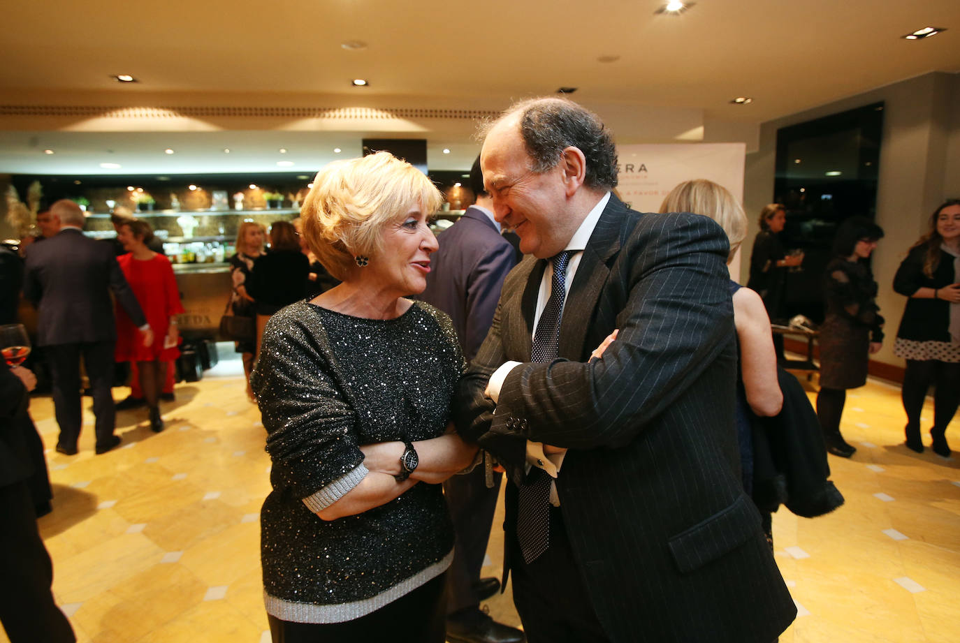 El acto se ha celebrado en el palacio d ella Zoreda. 