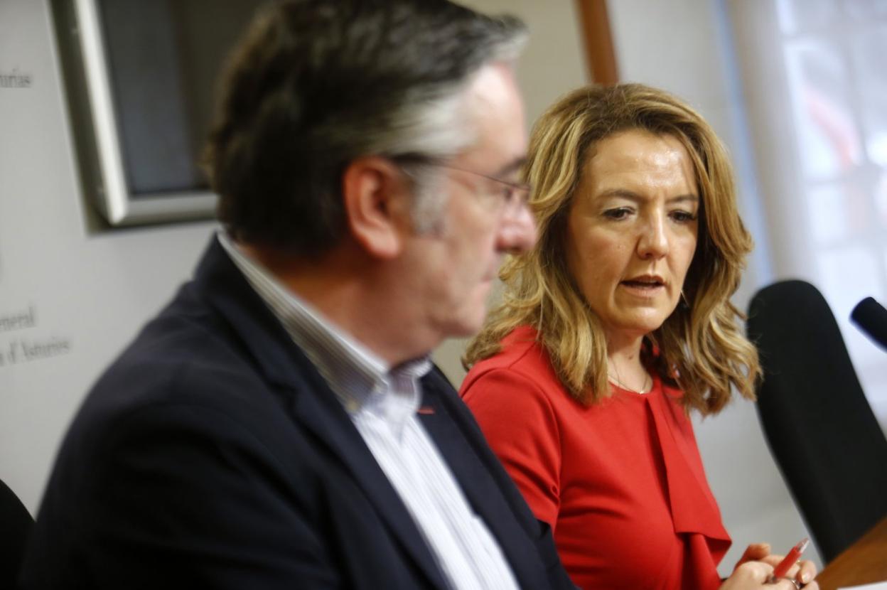 Pablo González y Teresa Mallada. 