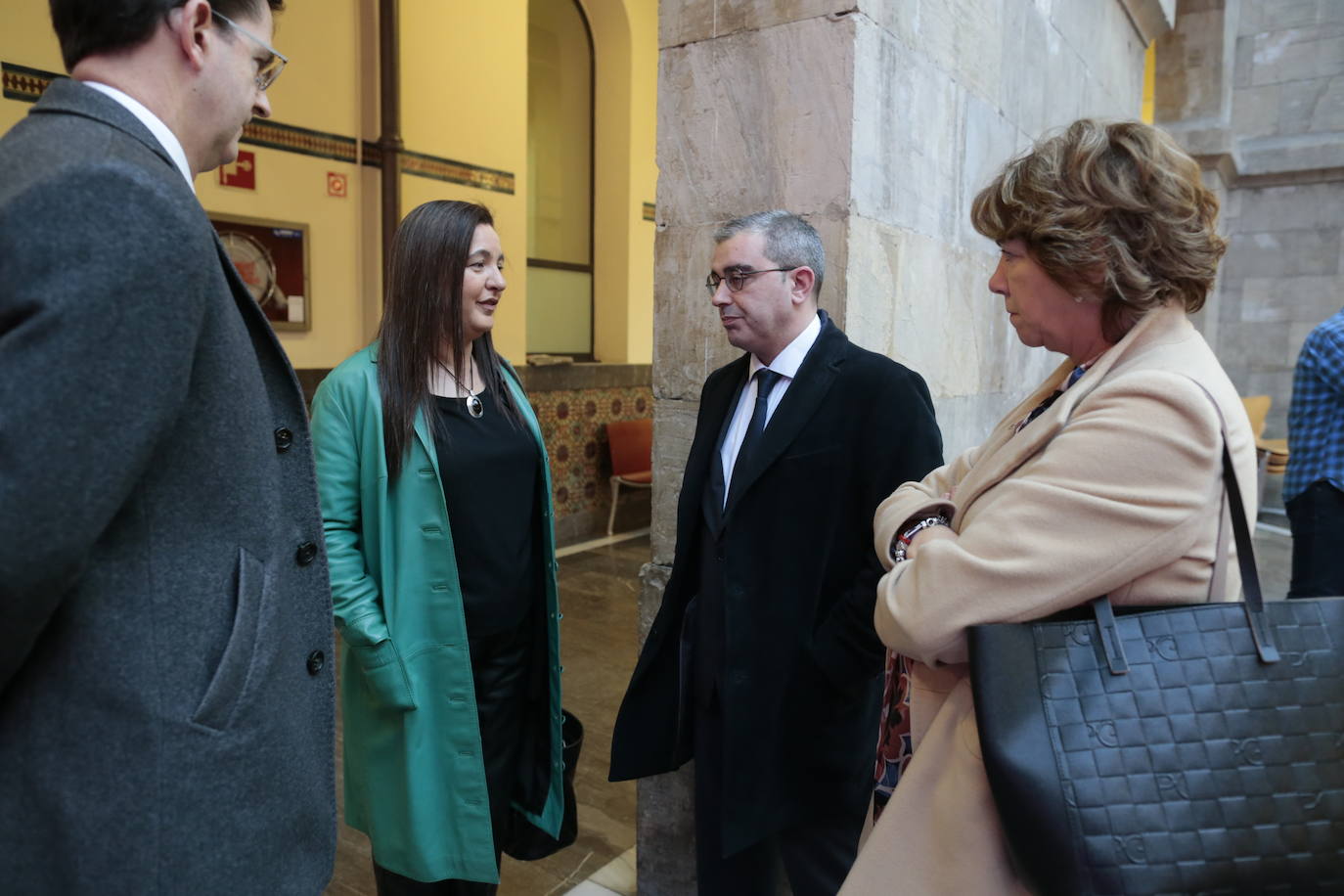 La directora general de Igualdad del Principado, Nuria Varela, ha sido la encargada de abrir la jornada Futuro en Femenino organizada en Gijón por EL COMERCIO.