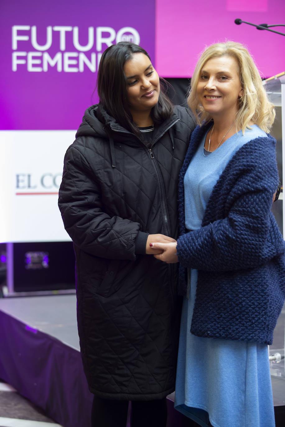 La directora general de Igualdad del Principado, Nuria Varela, ha sido la encargada de abrir la jornada Futuro en Femenino organizada en Gijón por EL COMERCIO.