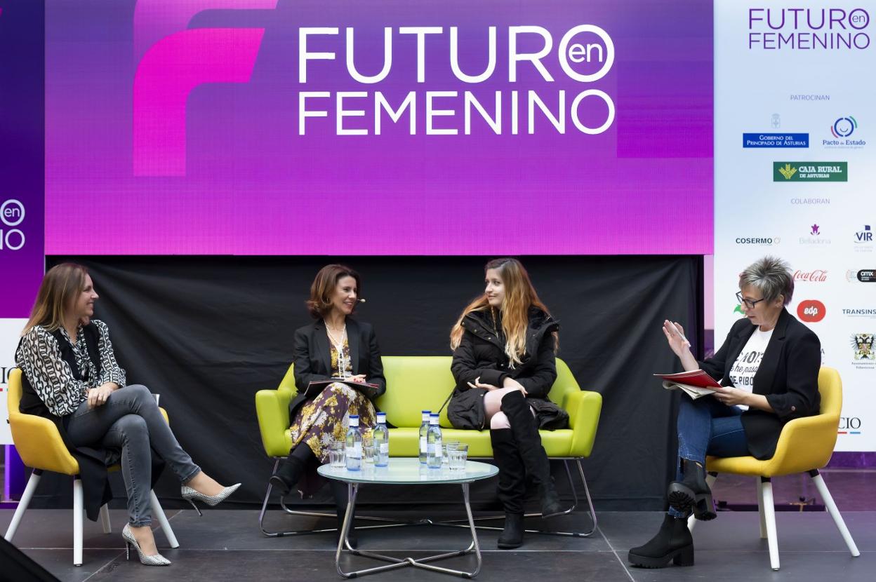 Cristina Fanjul, Vanda Martins y Marina Amorés, moderadas por Cristina Tuero. 