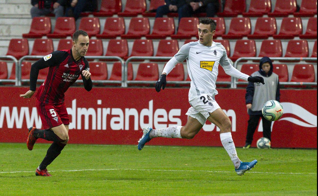 El Sporting no pasa del empate ante el Mirandés