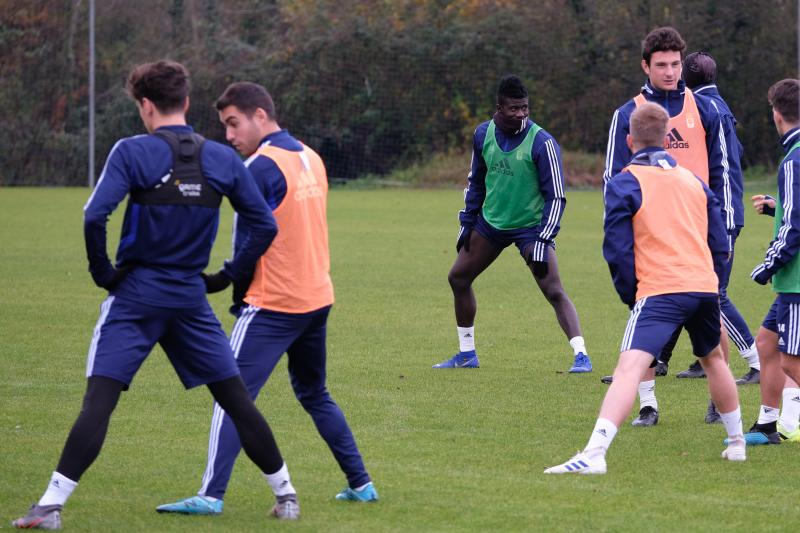 Fotos: Entrenamiento del Real Oviedo (30/11/19)