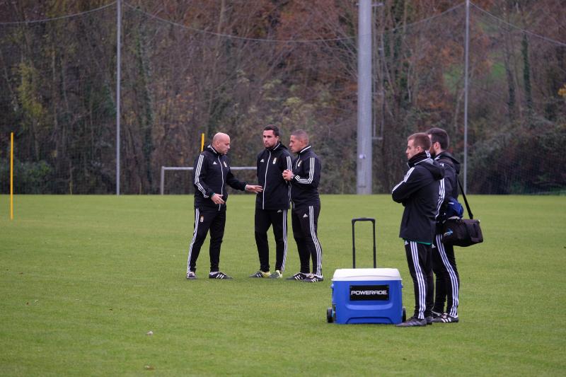 Fotos: Entrenamiento del Real Oviedo (30/11/19)