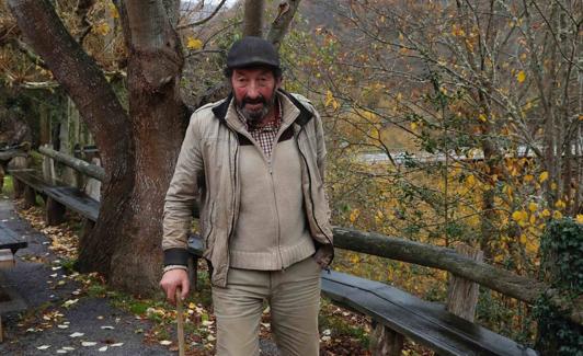 Sergio Miguel Prieres, de El Barrial de Cobayes, en Abantru. 