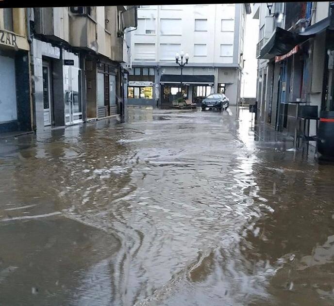 Fotos: Las intensas lluvias causan inundaciones en Gijón y Luanco