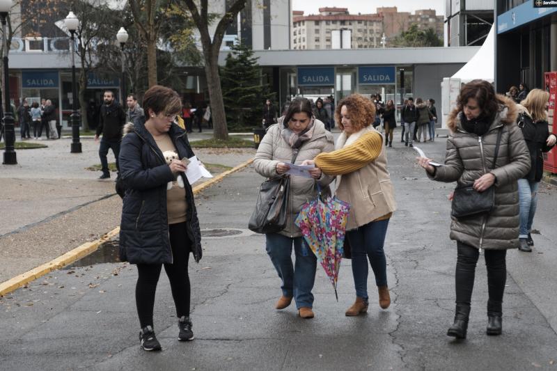 El recinto ferial Luis Adaro de Gijón ha acogido las pruebas para cubrir 166 plazas del Sespa a las que se han presentado 3.890 personas, algo más del 63% de los inscritos.