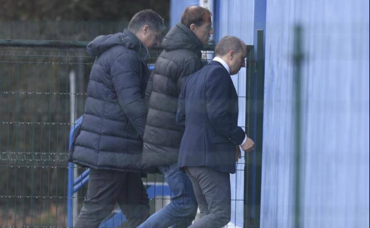 Francesc Arnau llega al Requexón. 