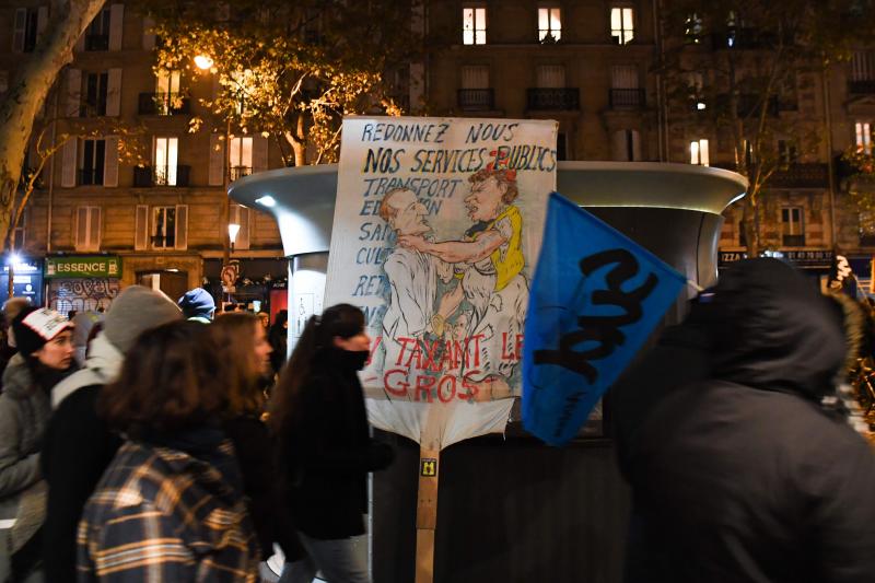 Fotos: Las calles francesas retumban contra Macron