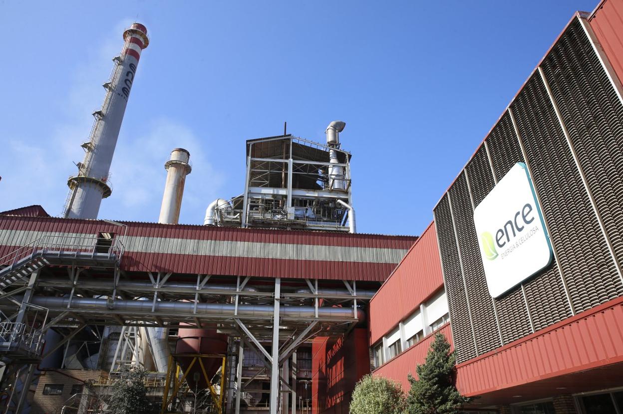 Ence, con factoría en Navia, es una de las compañías afectadas 