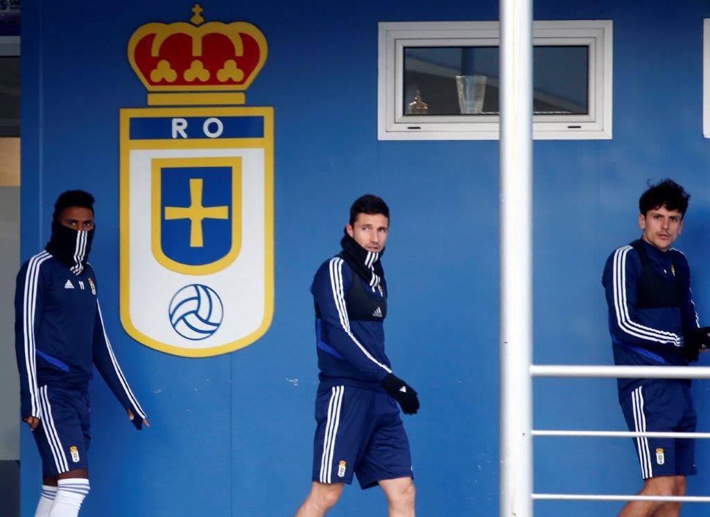 Fotos: Entrenamiento del Real Oviedo (09-12-2019)