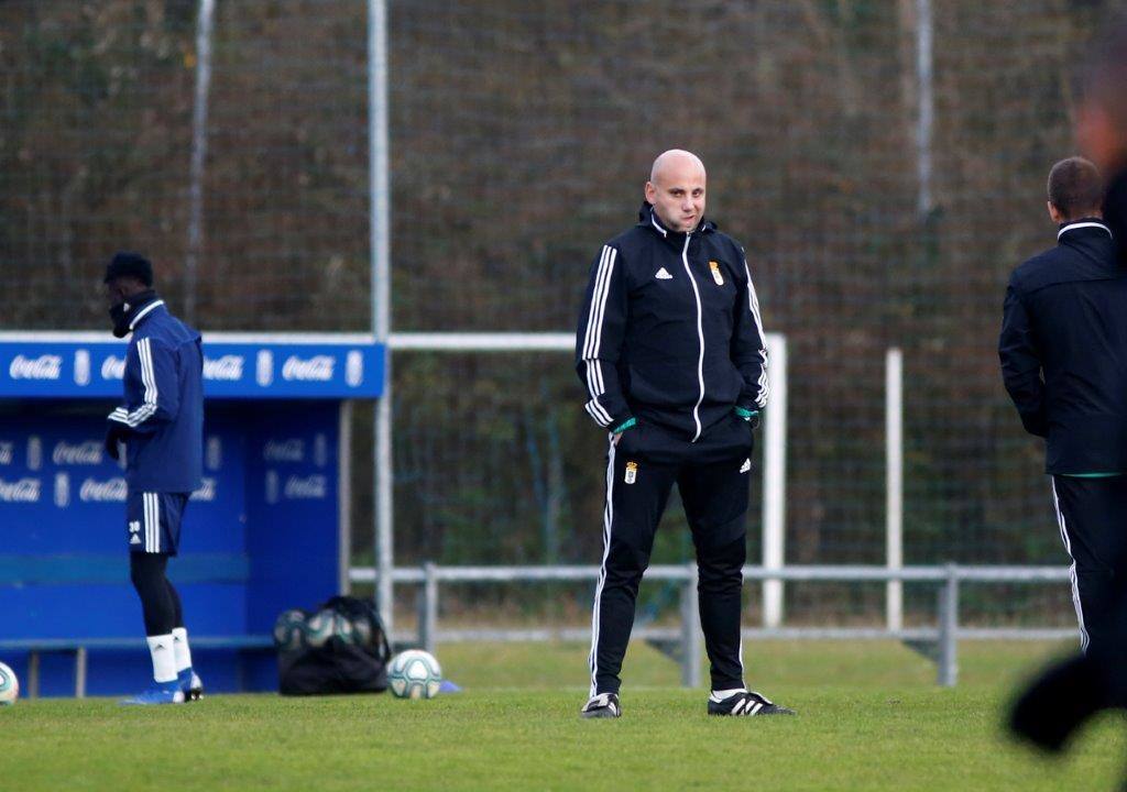 Fotos: Entrenamiento del Real Oviedo (09-12-2019)