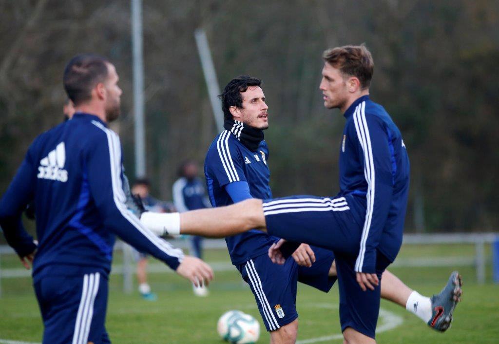 Fotos: Entrenamiento del Real Oviedo (09-12-2019)