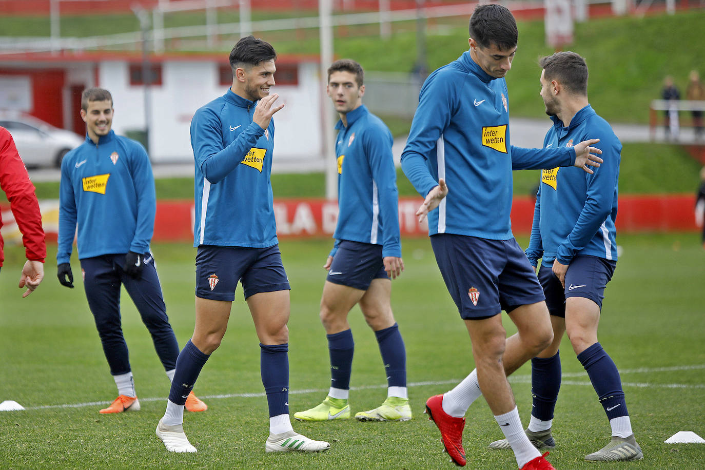 Fotos: Entrenamiento del Sporting (13/12/19)