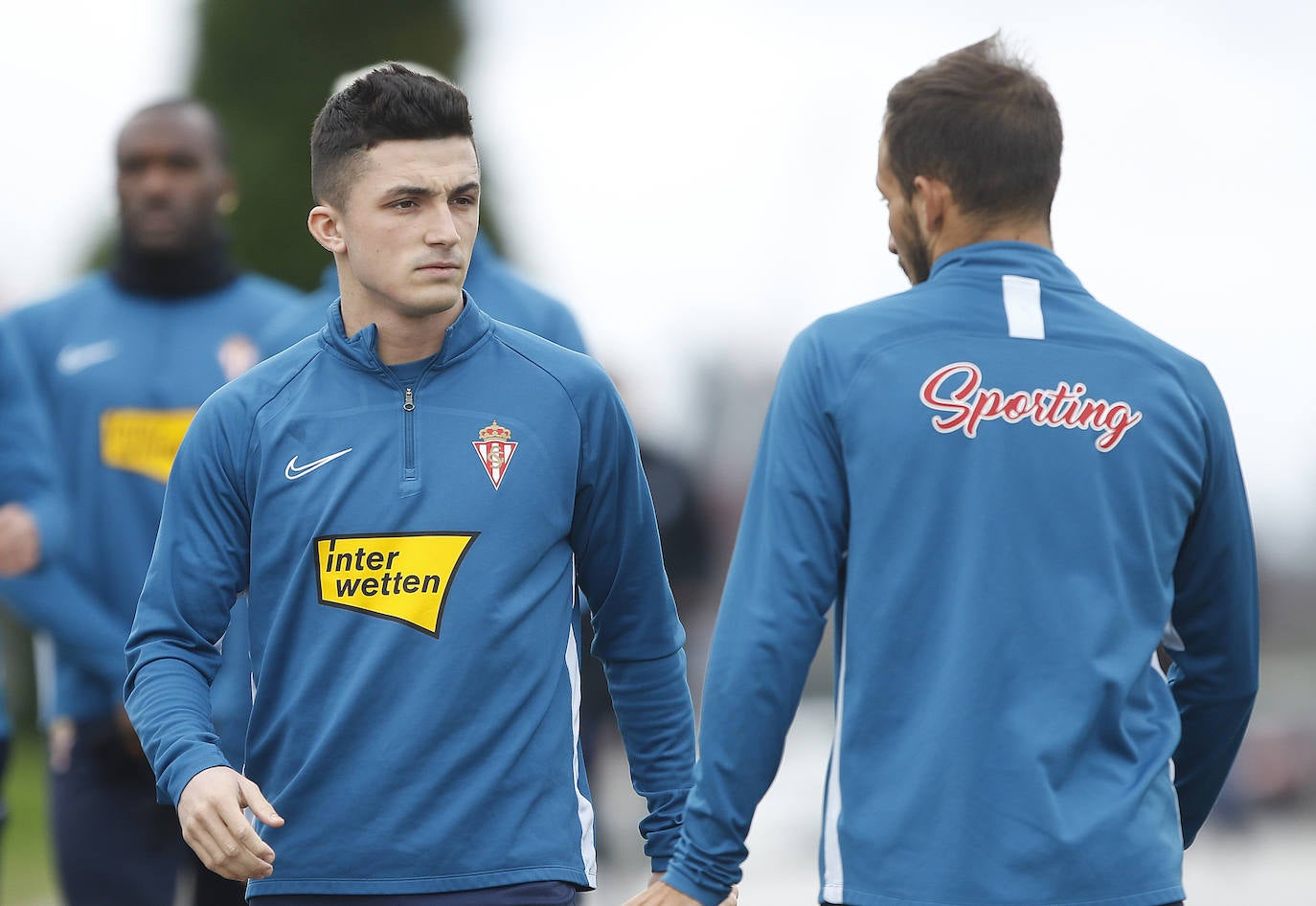 Fotos: Entrenamiento del Sporting (13/12/19)