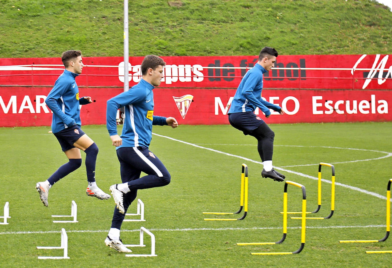 Fotos: Entrenamiento del Sporting (13/12/19)