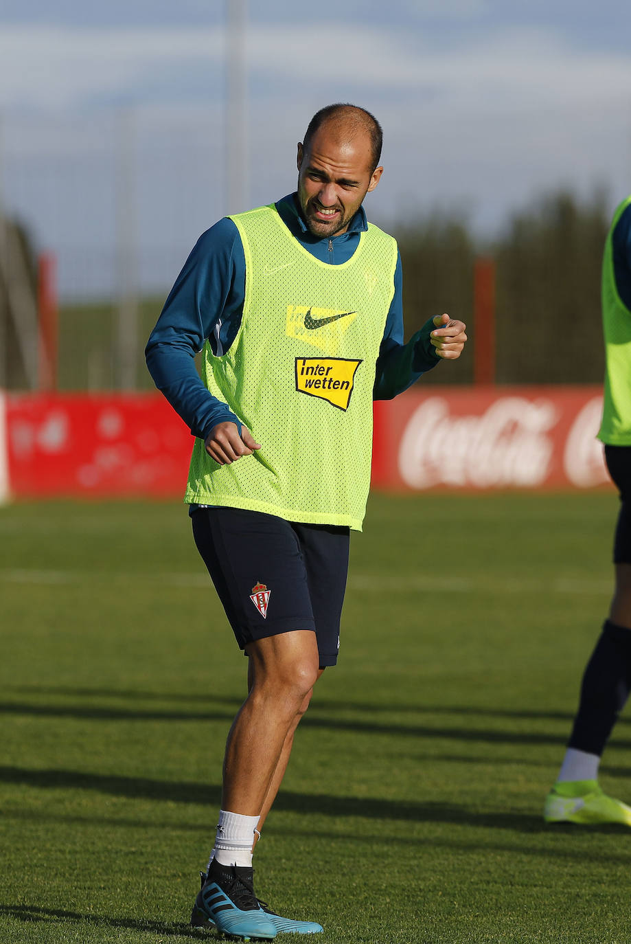 Entrenamiento del Sporting (14/12/2019)