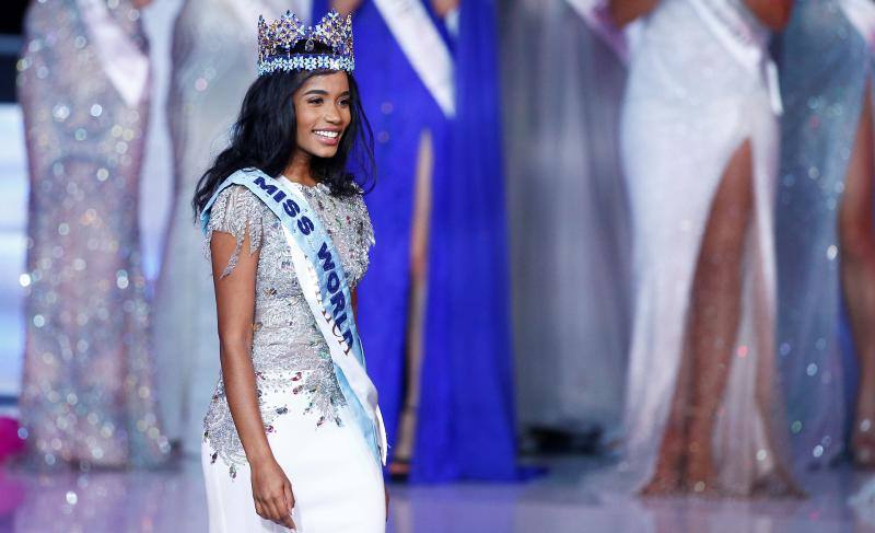 La candidata de Jamaica, Toni-Ann Singh, fue coronada hoy, sábado, como la nueva Miss Mundo 2019, en una ceremonia celebrada en la ciudad de Londres.