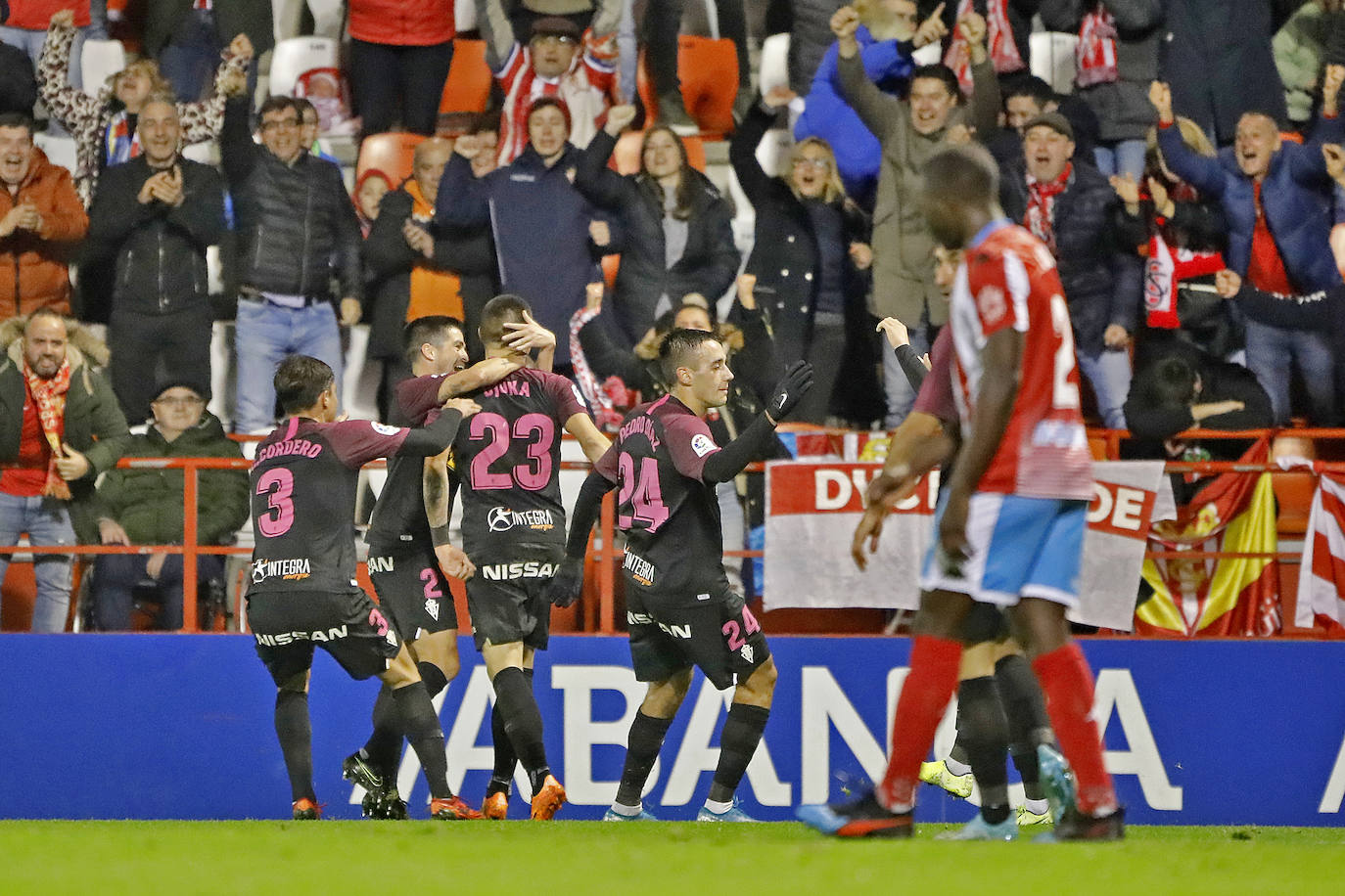 Lugo 1-2 Sporting, en imágenes