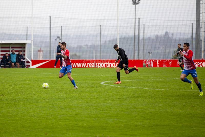 Fotos: Las imágenes del Sporting B 6 - Peña Deportiva