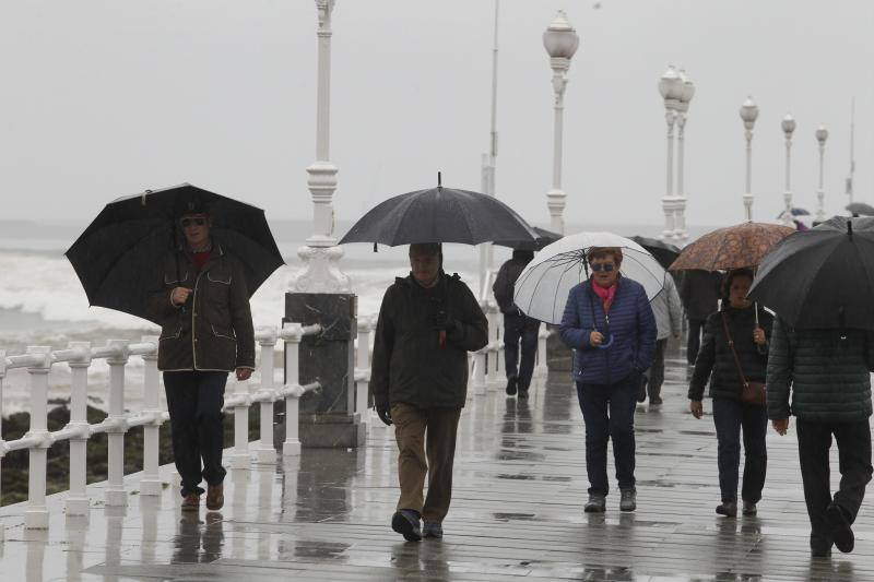 La región, bajo la influencia de las borrascas Daniel y Elsa vivirá una semana de inestabilidad meteorológica. 