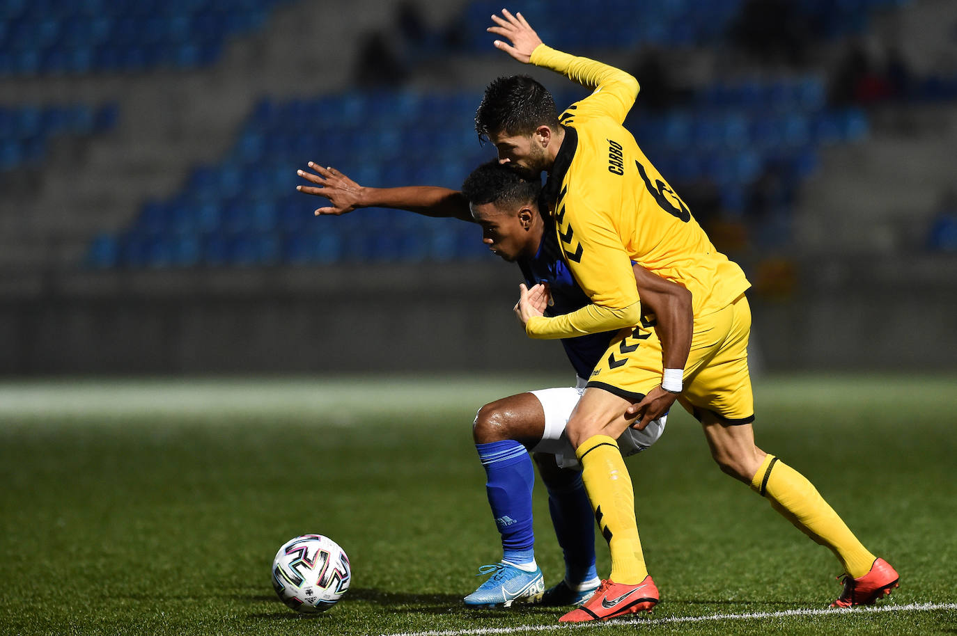 Encuentro disputado en el Estadi Mundial. 