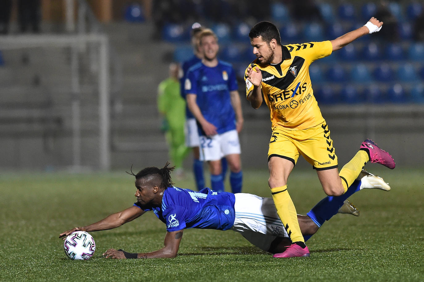 Encuentro disputado en el Estadi Mundial. 