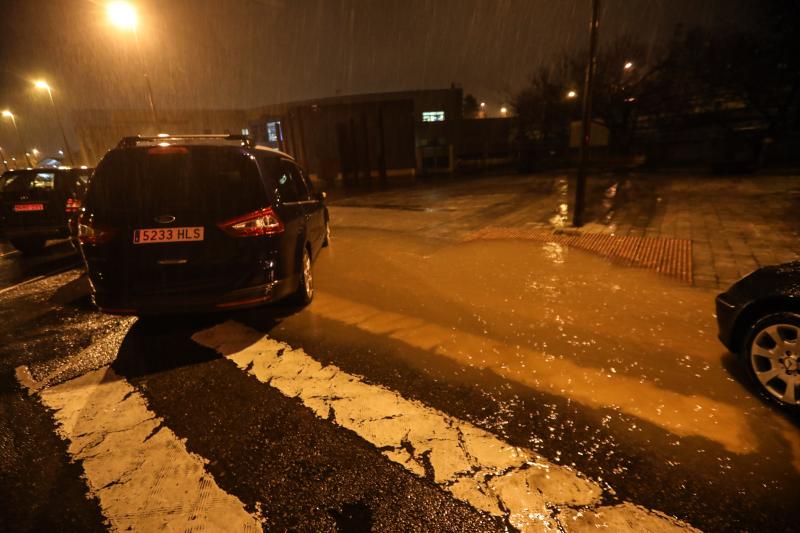 Fotos: Los efectos del temporal en la comarca de Avilés
