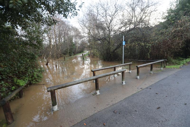 Fotos: Los efectos del temporal en la comarca de Avilés