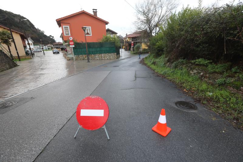 Fotos: Los efectos del temporal en la comarca de Avilés