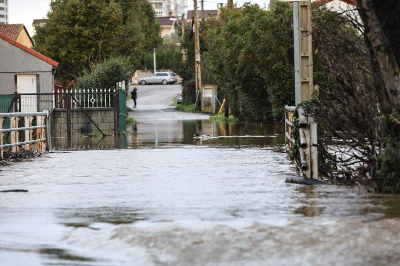 Fotos: Los efectos del temporal en la comarca de Avilés