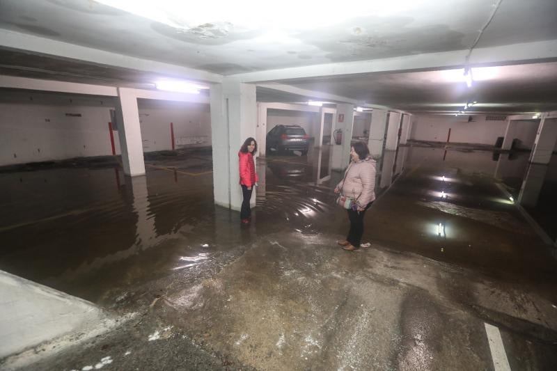 Fotos: Los efectos del temporal en la comarca de Avilés