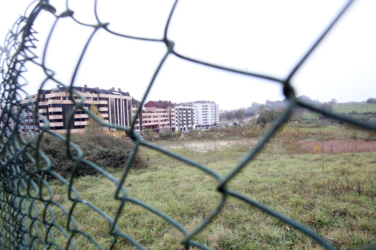 La parcela donde se construirá el recinto ferial. 