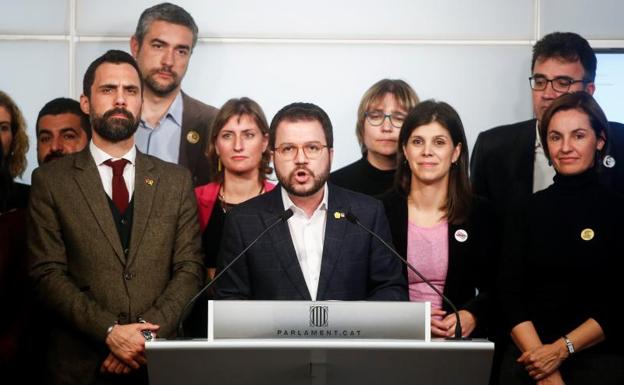 Esquerra congela la negociación con el PSOE y pide gestos tras la sentencia