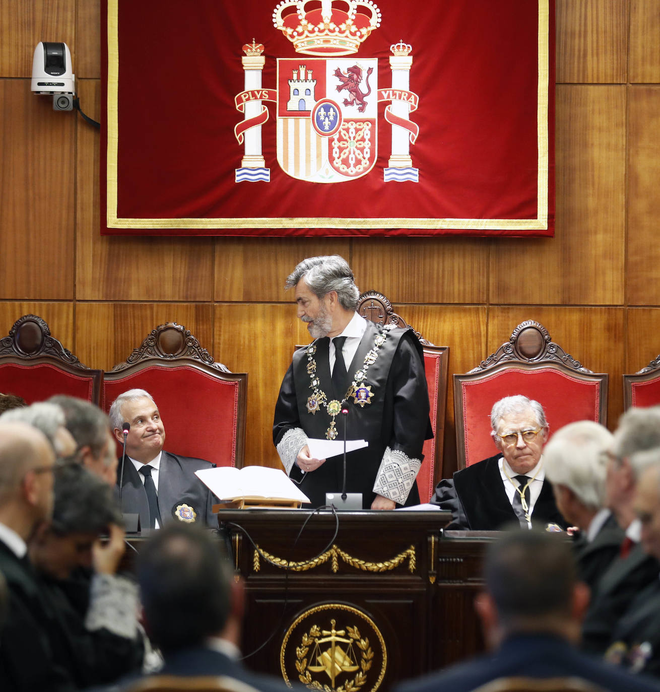 Chamorro ha asumido las riendas del TSJA en un acto celebrado este viernes en el palacio de Valdecarzana que ha estado presidido por el presidente del Tribunal Supremo y del Consejo General del Poder Judicial (CGPJ), Carlos Lesmes