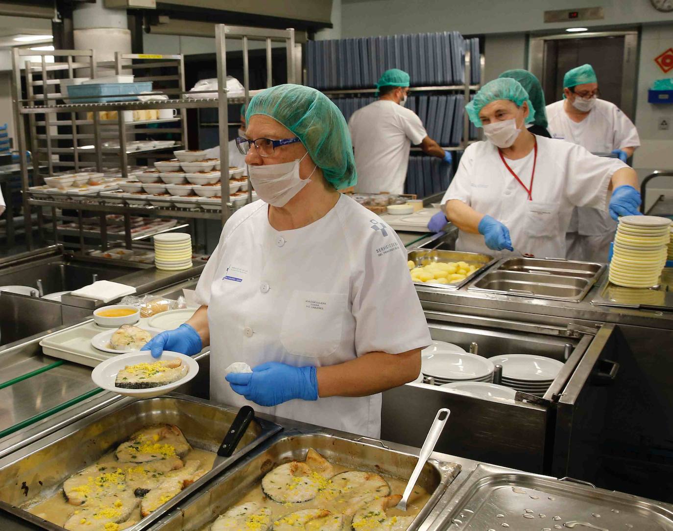Menú especial de Nochebuena en el Hospital de Cabueñes