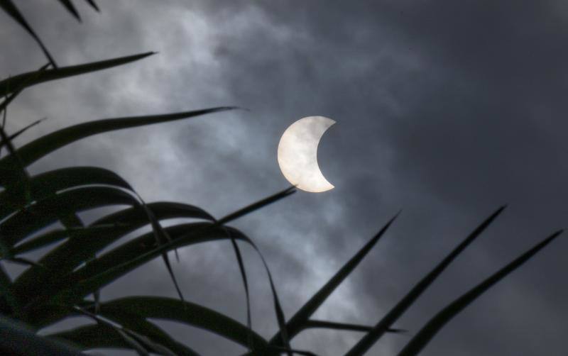 No pudo verse en España, pero sí en zonas de Oceanía, África y Asia dejando imágenes para el recuerdo.