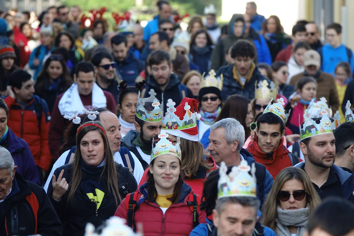 La cita solidaria se ha convertido en la más multitudinaria en la zona durante estas fechas de Navidad. 