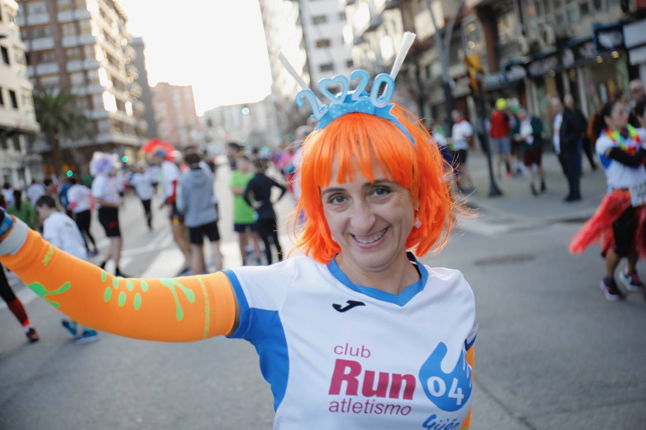 Fotos: Diversión en la San Silvestre de Gijón