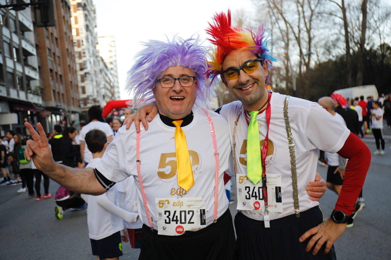 Fotos: Diversión en la San Silvestre de Gijón