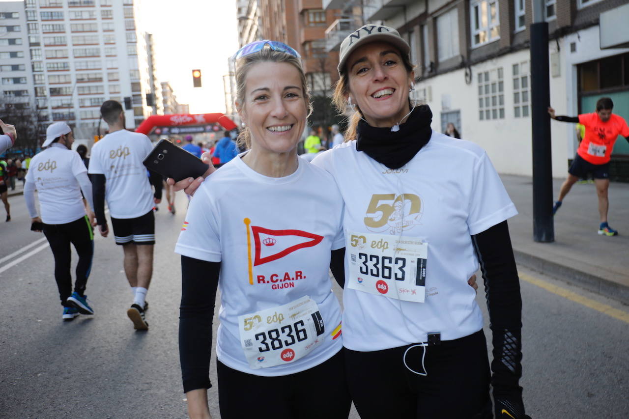 Fotos: Diversión en la San Silvestre de Gijón