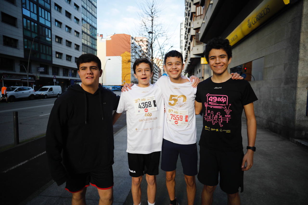 Fotos: Diversión en la San Silvestre de Gijón