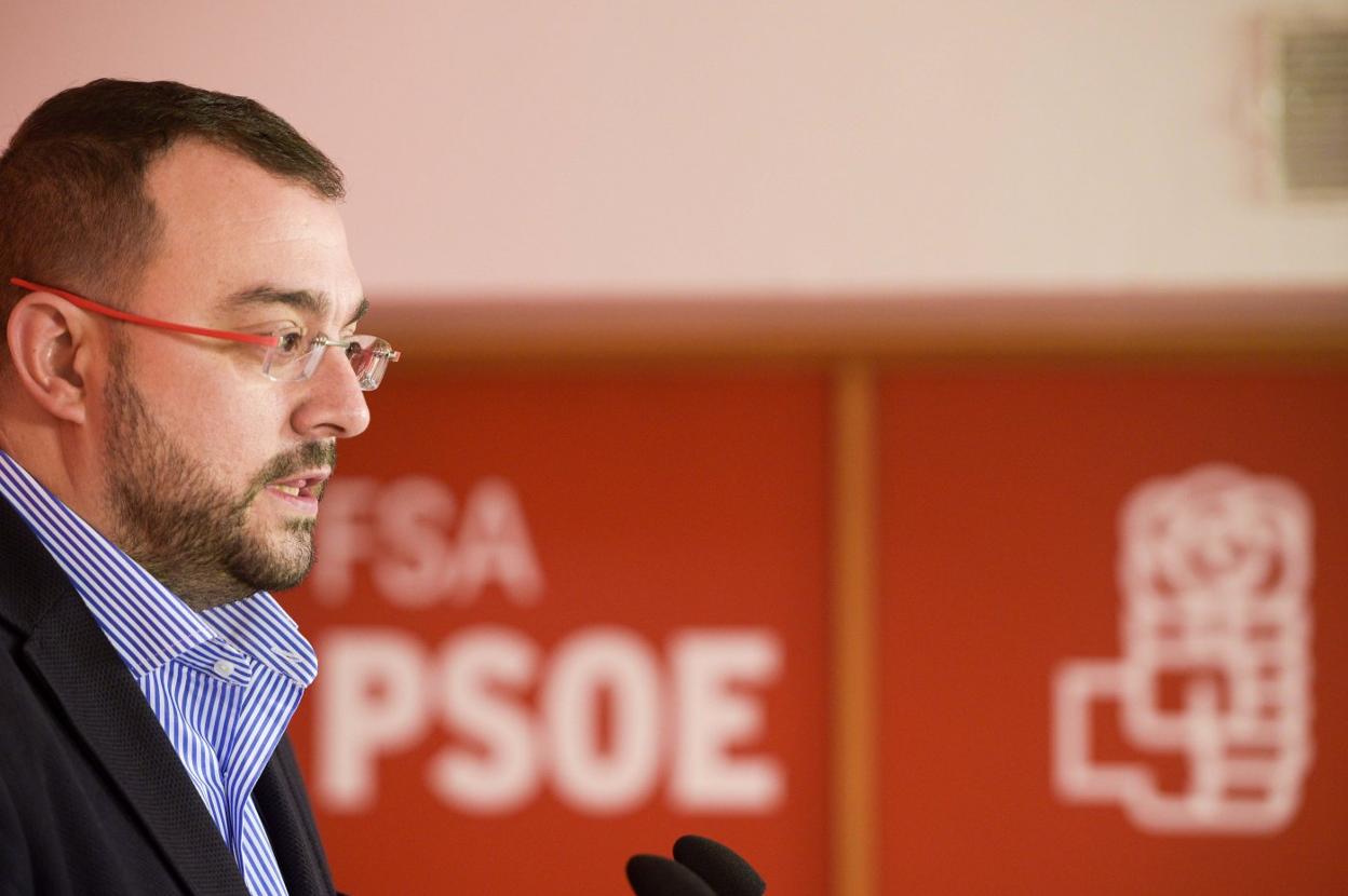 El presidente del Principado, Adrián Barbón. 