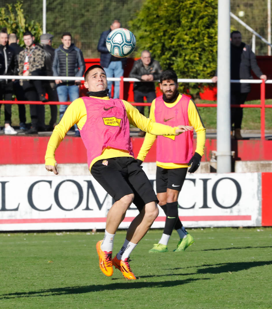 Fotos: Entrenamiento del Sporting (05/01/2020)