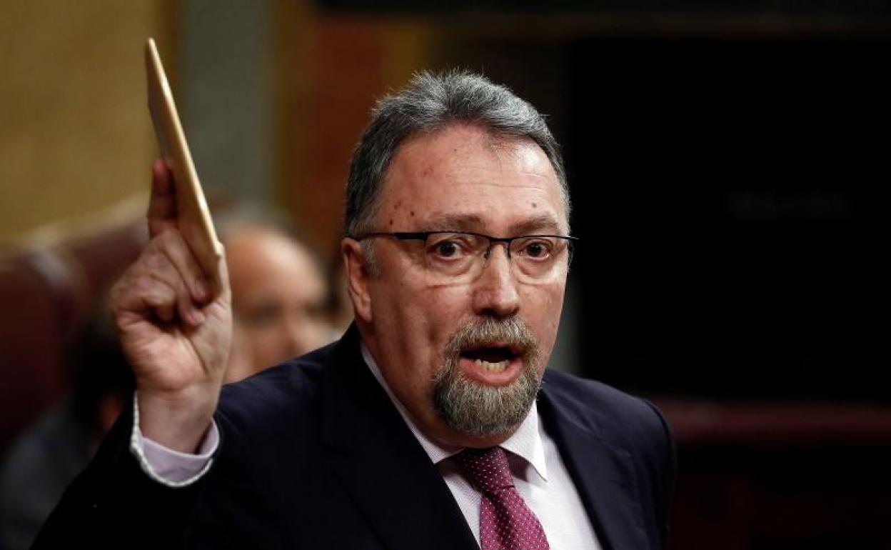 Martínez Oblanca interviene en el Pleno del Congreso.