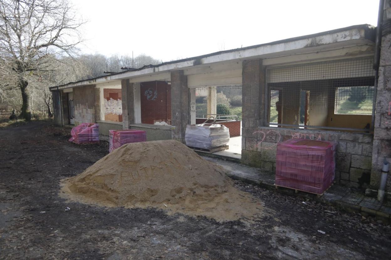 Estado de las obras del cierre de seguridad de Pénjamo. 