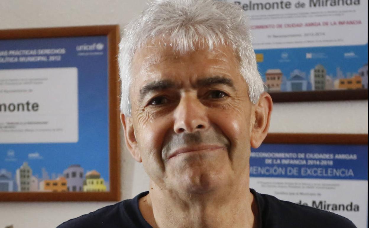 Belarmino Fernández, alcalde de Somiedo. 