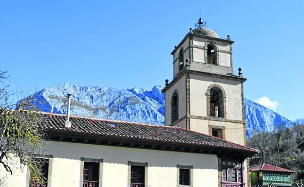 Colegiata de San Pedro. Lugar Teverga. Aquí también se puede hacer una ruta por las brañas teverganas.