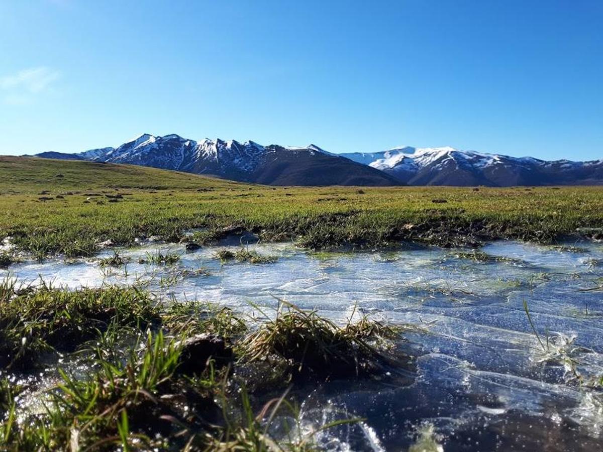 Fotos: El paisaje restaurado de Coto Bello a golpe de pedal