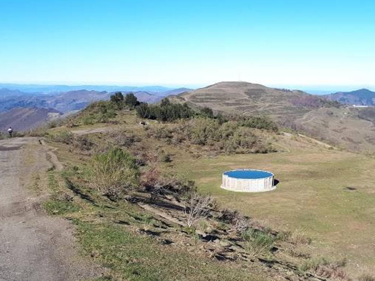 Fotos: El paisaje restaurado de Coto Bello a golpe de pedal